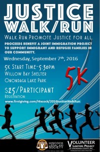 Justice Walk Run Flyer 2016